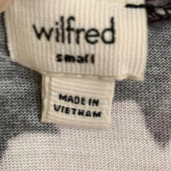 Aritzia Wilfred Long Sleeve Floral Tunic Top - Picture 8 of 9